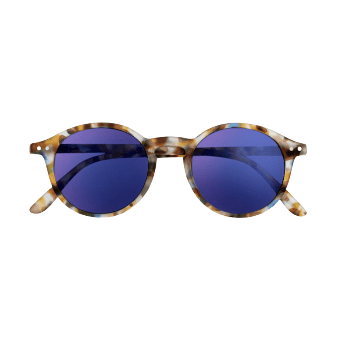 Sun Letmesee #D Blue Tortoise Blue Mirror