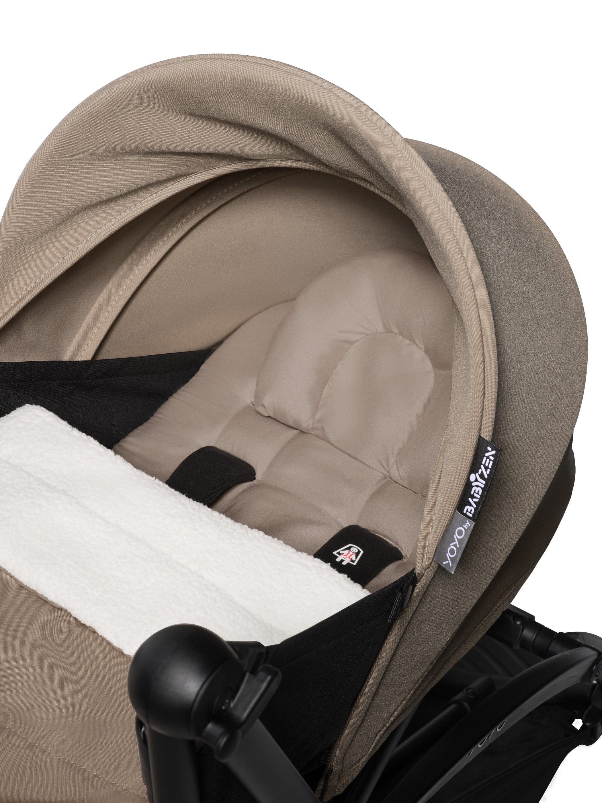 Black Frame with 0+ Newborn Pack / Taupe