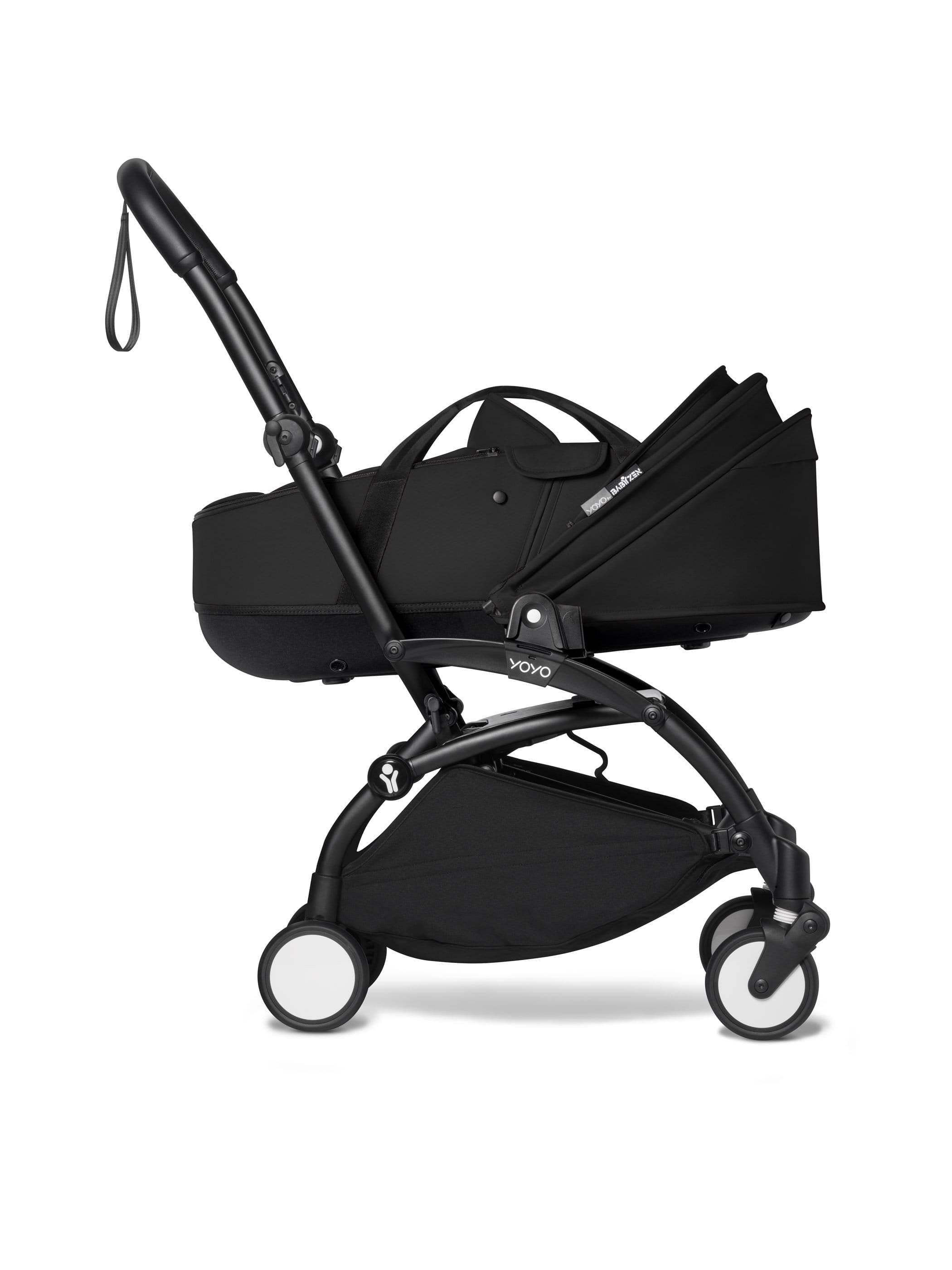 Black Frame with Bassinet / Black