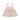 Baby Pink Flowers Poplin Straps Combined Dress - Bimbo Concept