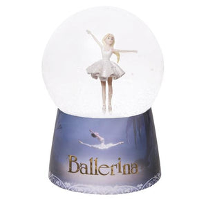 Night Light Snow Globe with Music Swan Lake