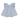 Blue Flower Mini Poplin Dress - Bimbo Concept