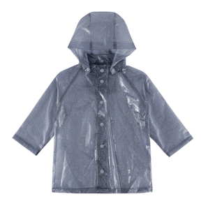Brume Glitter Raincoat - Pearl Blue - Bimbo Concept
