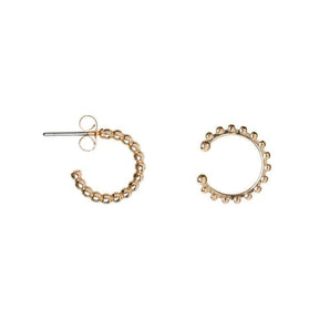 Bubble Earring and Ear Cuff - Gold - Bimbo Concept