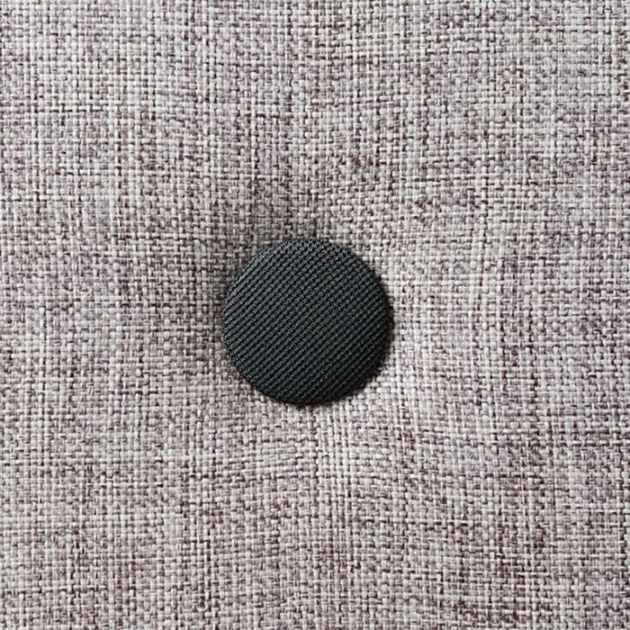 MULTI GREY W. GREY BUTTONS KID SOFA CHAIR