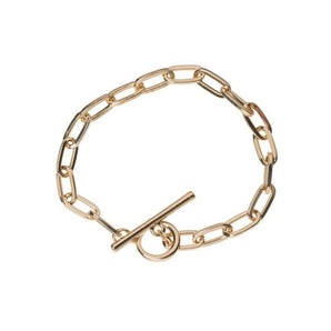 Chunky Chain Bracelet - Gold - Bimbo Concept