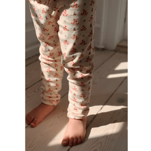 Classic Pants - Vintage Floral Red - Bimbo Concept