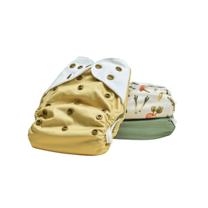 Cloth Diapers Single Set + Inserts - Nature Collection - Bimbo Concept