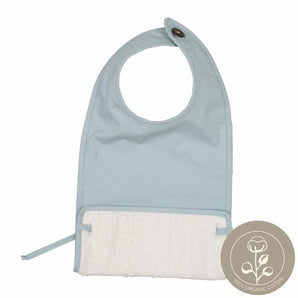 Coated Bib - Foggy Blue - Bimbo Concept