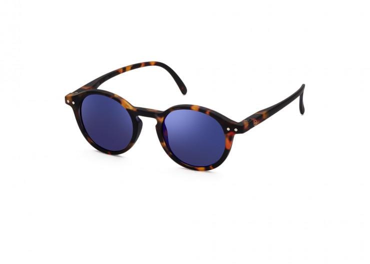 Sun Junior #D Tortoise Blue Mirror Lenses