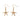 Deluxe Starfish Earring - Gold - Bimbo Concept