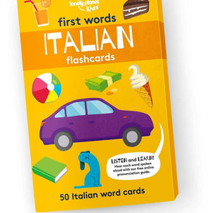 First Words - Italian (Flashcards) - Bimbo Concept