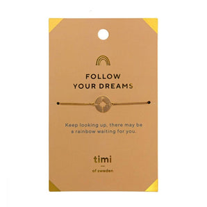 Follow your Dreams Compass Bracelet - Bimbo Concept