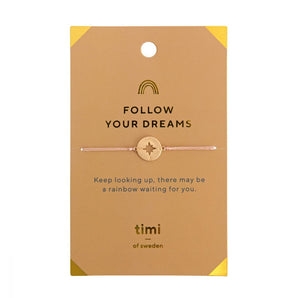 Follow your Dreams Compass Bracelet - Bimbo Concept