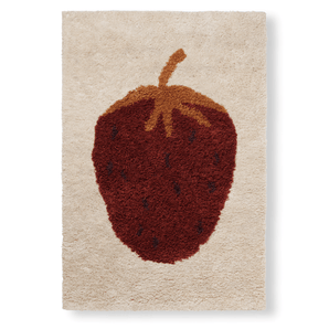 Fruiticana Tufted Rug - Strawberry - Bimbo Concept