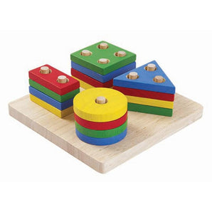 Geometric Sorting Board - Bimbo Concept
