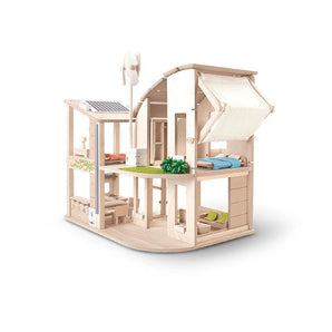 Green Dollhouse with Furniture - Bimbo Concept