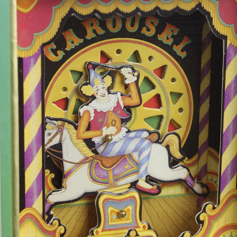 Dancing with Music Clown On Horseback