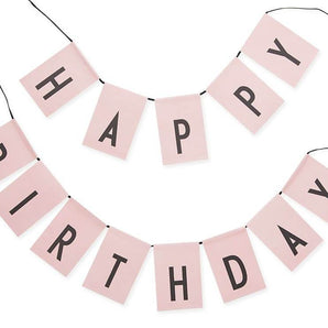 Happy birthday flags - Bimbo Concept