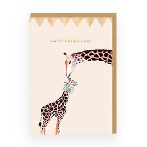 Happy Mother's Day Giraffe Greeting Card - Bimbo Concept
