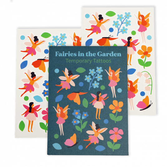 Fairies In The Garden Temporary Tattoos