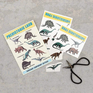 Prehistoric Land Temporary Tattoos