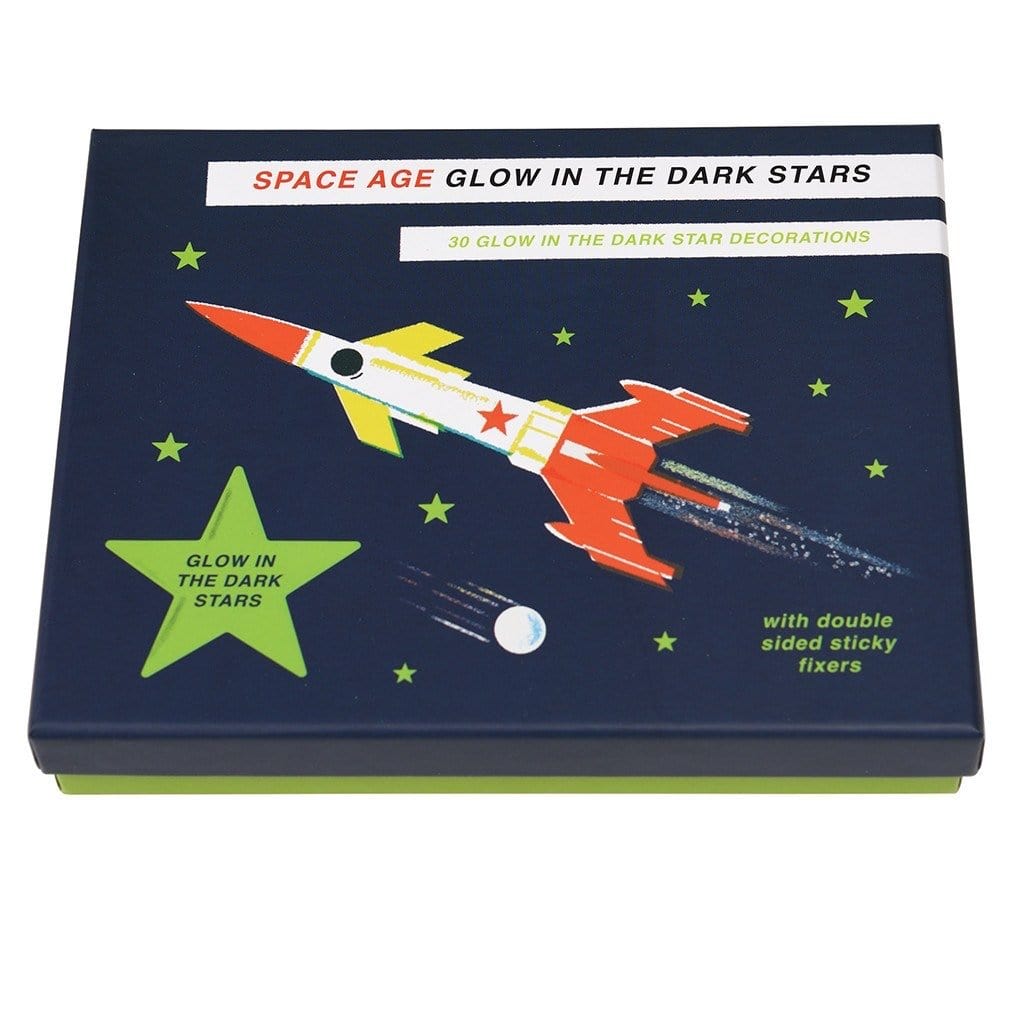 SPACE AGE GLOW IN THE DARK STARS