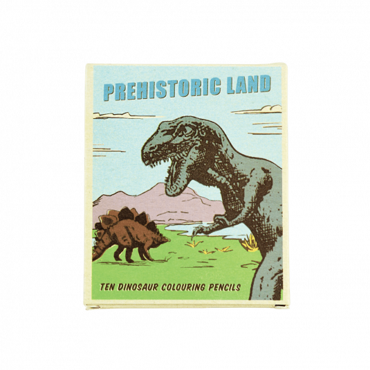 Prehistoric Land Colouring Pencils (Set of 10)