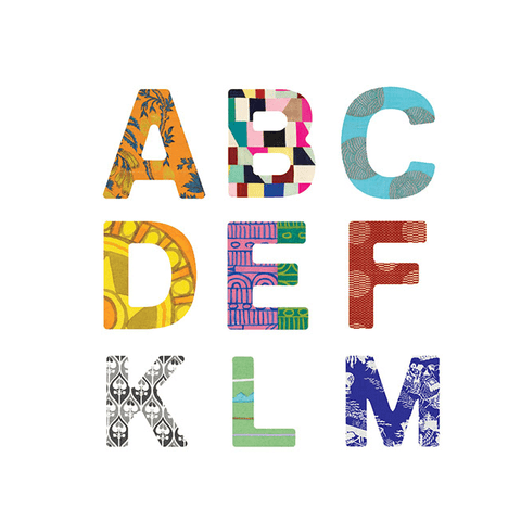 Wooden Magnetics Sets: Eric Carle Uppercase Letters