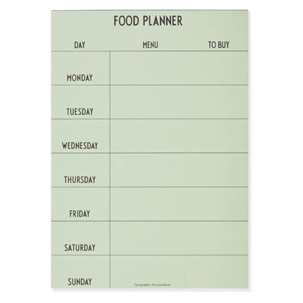 WEEKLY FOOD PLANNER