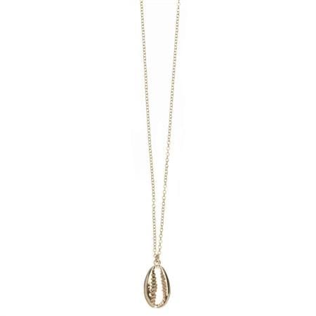 Cowrie Shell Necklace - Gold