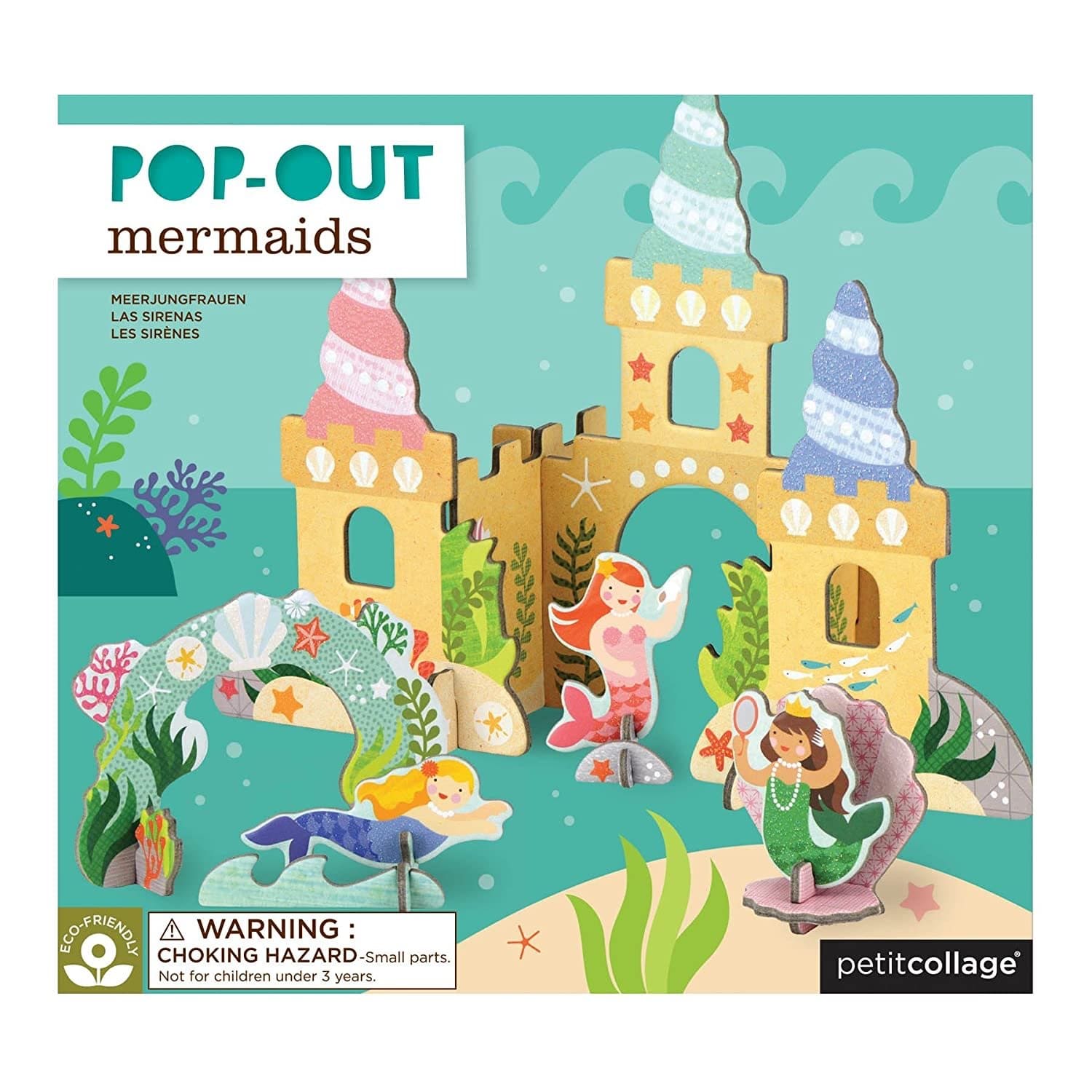 Mermaids Castle Pop Out Play Set