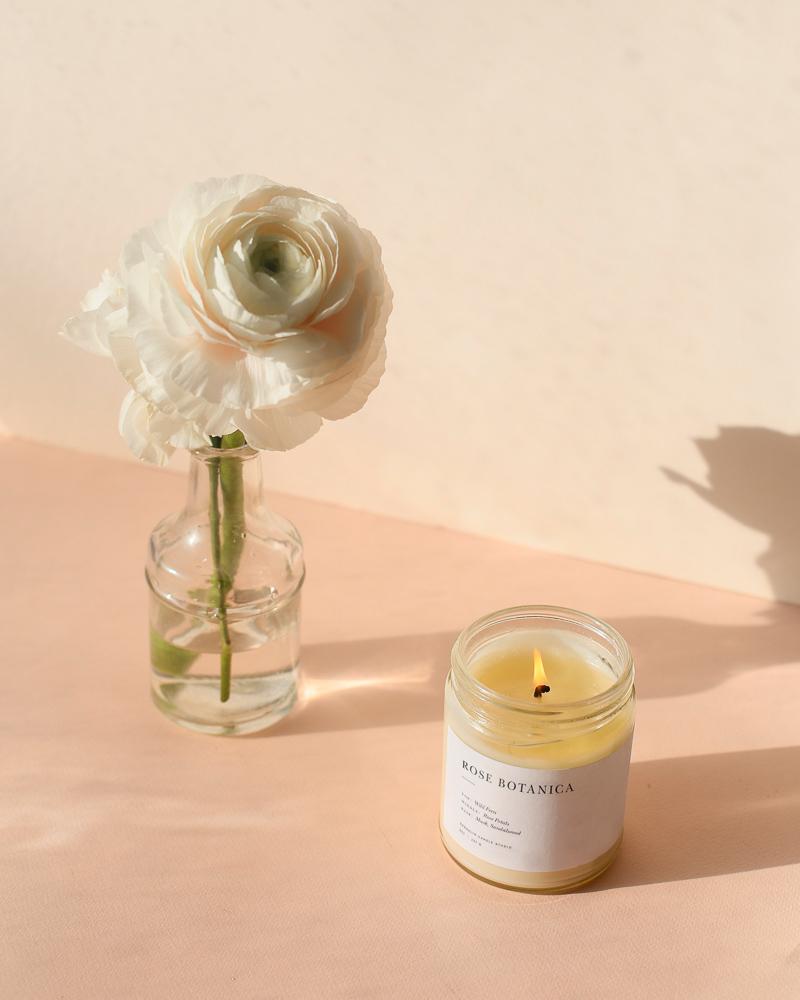 Rose Botanica Minimalist Candle