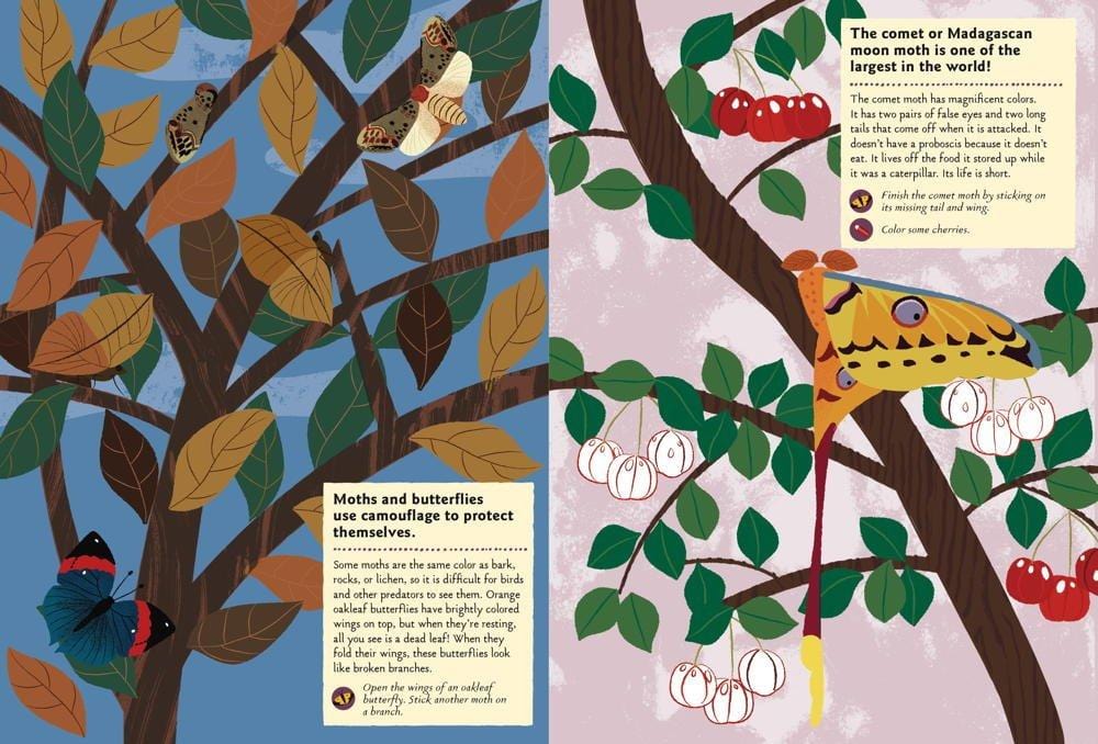 Butterflies of the World: My Nature Sticker Activity Book