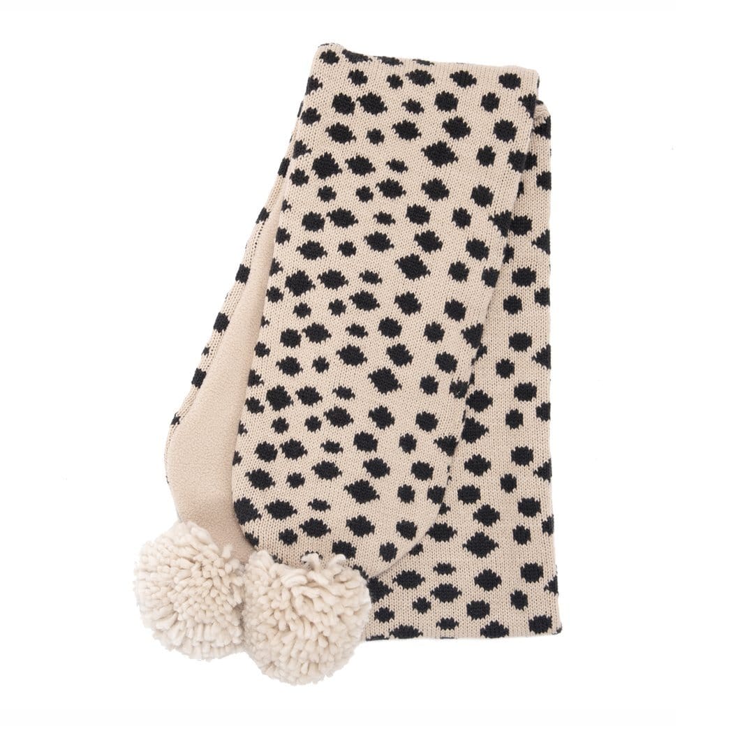 Cheetah Knitted Scarf