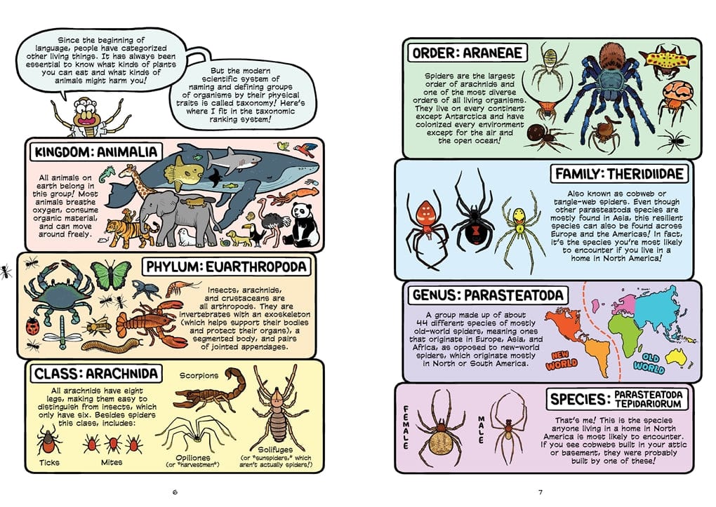 Science Comics - Spiders Worldwide Webs