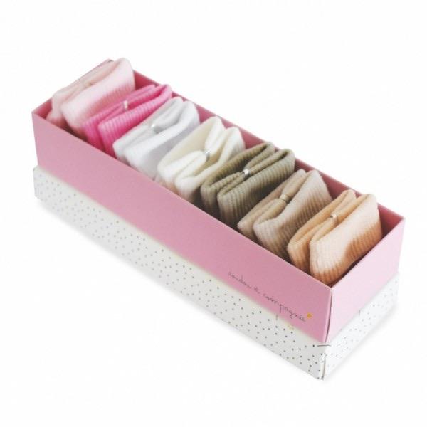 Socks - Set of 7 (Pink)