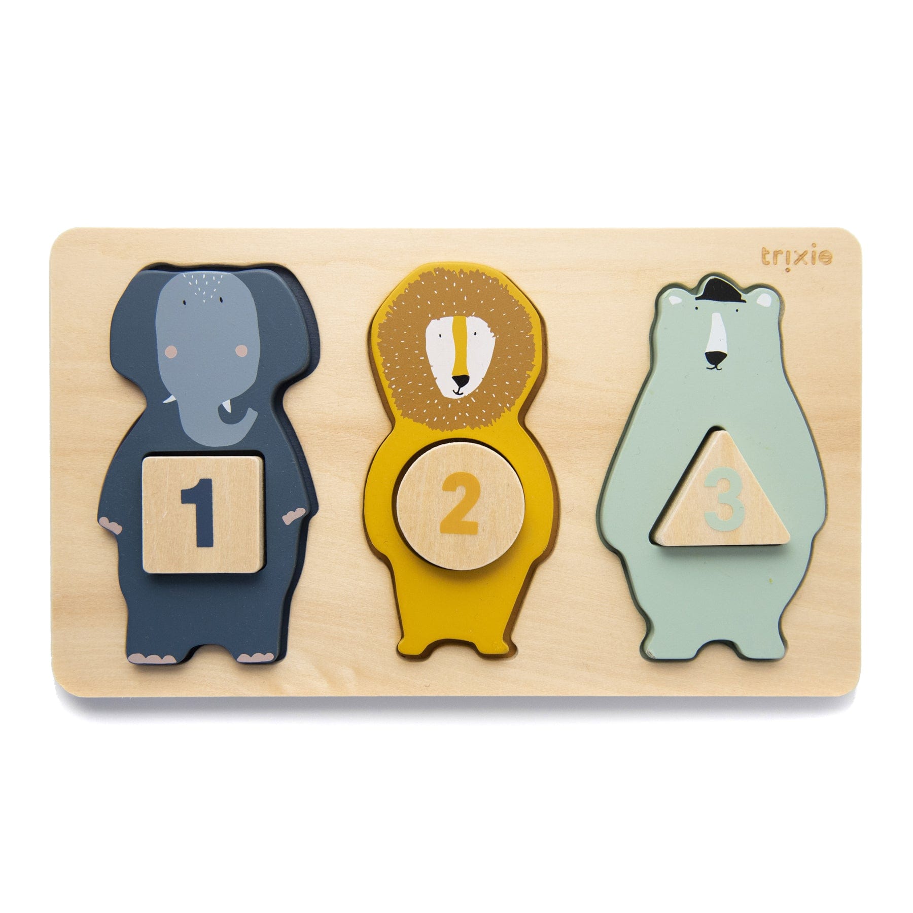Wooden Counting Puzzle