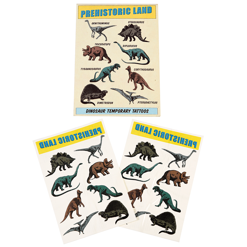 Prehistoric Land Temporary Tattoos