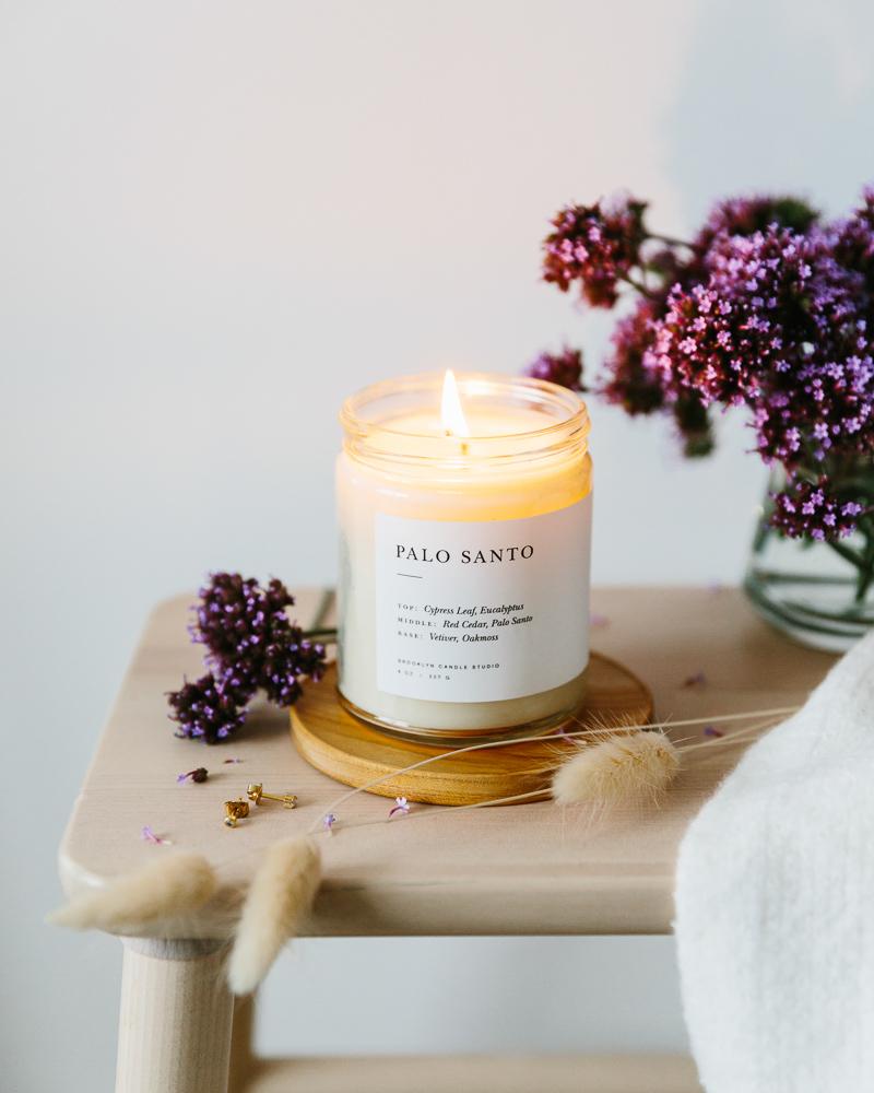 Palo Santo Minimalist Candle