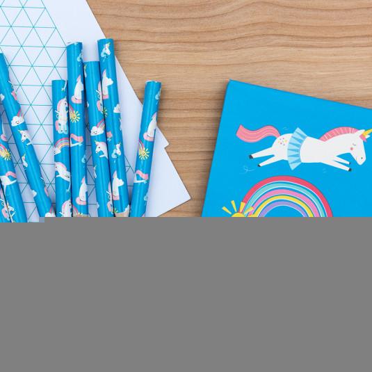 Magical Unicorn Colouring Pencils (Set of 10)