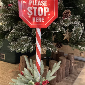 SANTA PLEASE STOP HERE