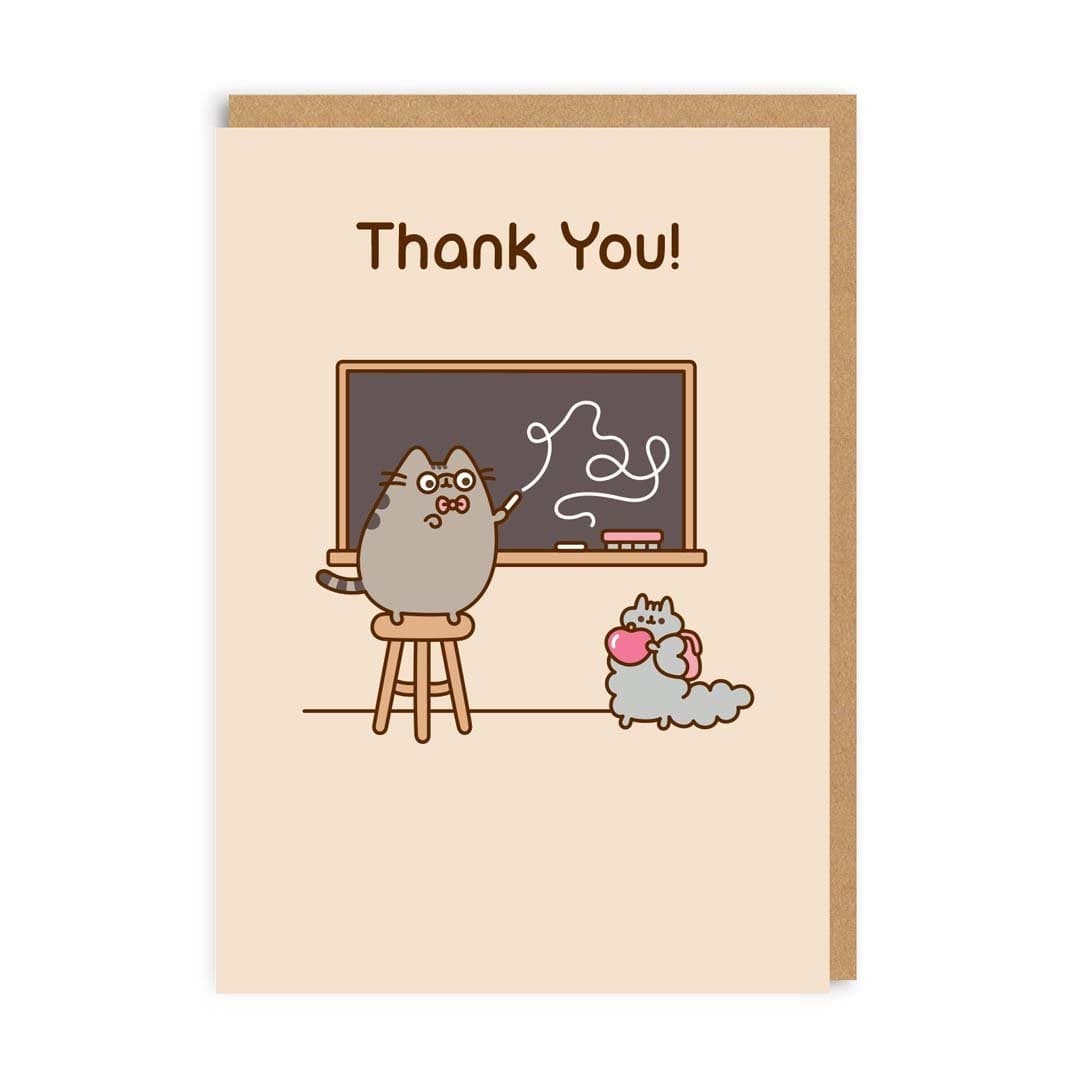 Thank You Teacher Greeting Card