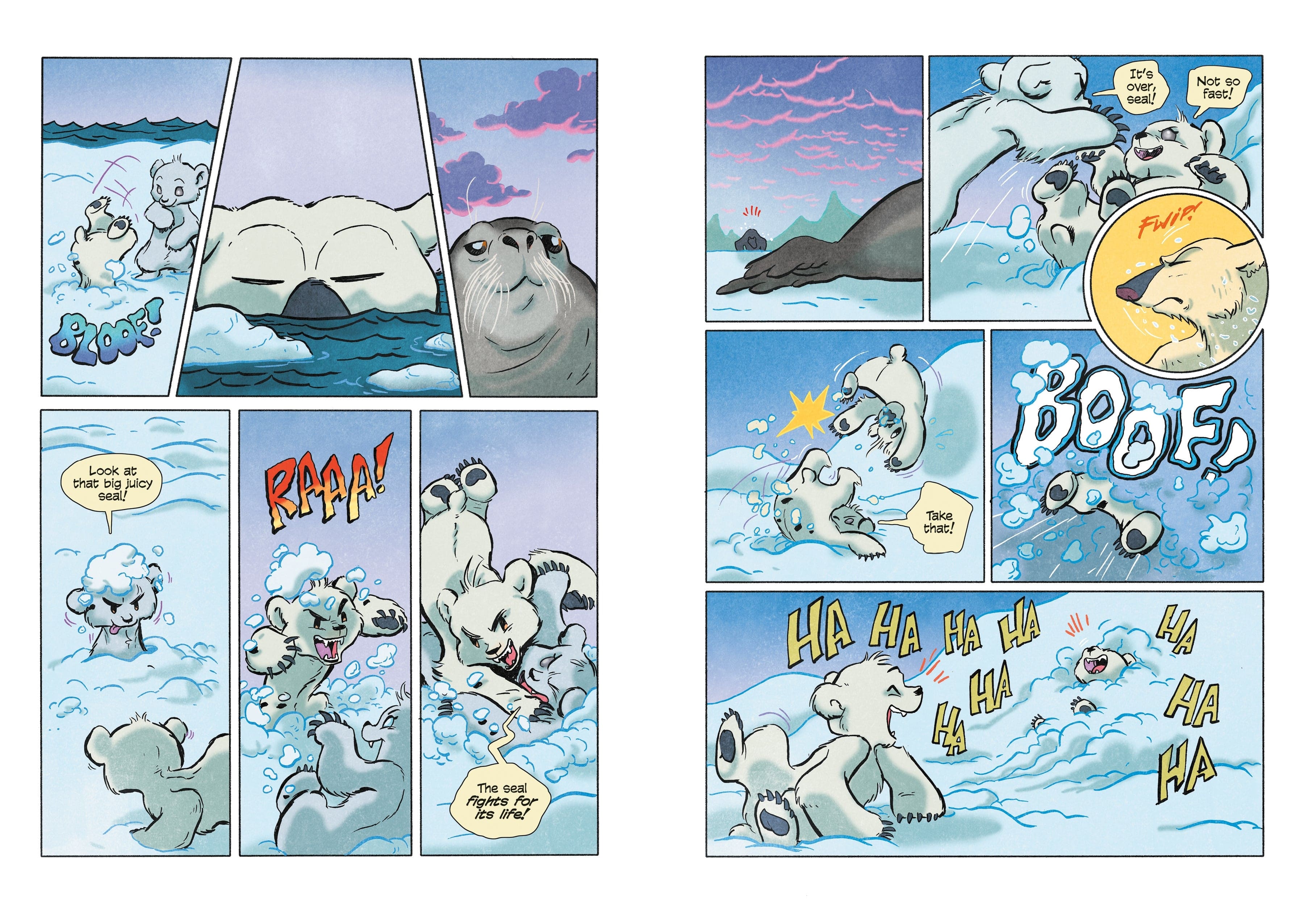 Science Comics - Polar Bears Survival on the Ice