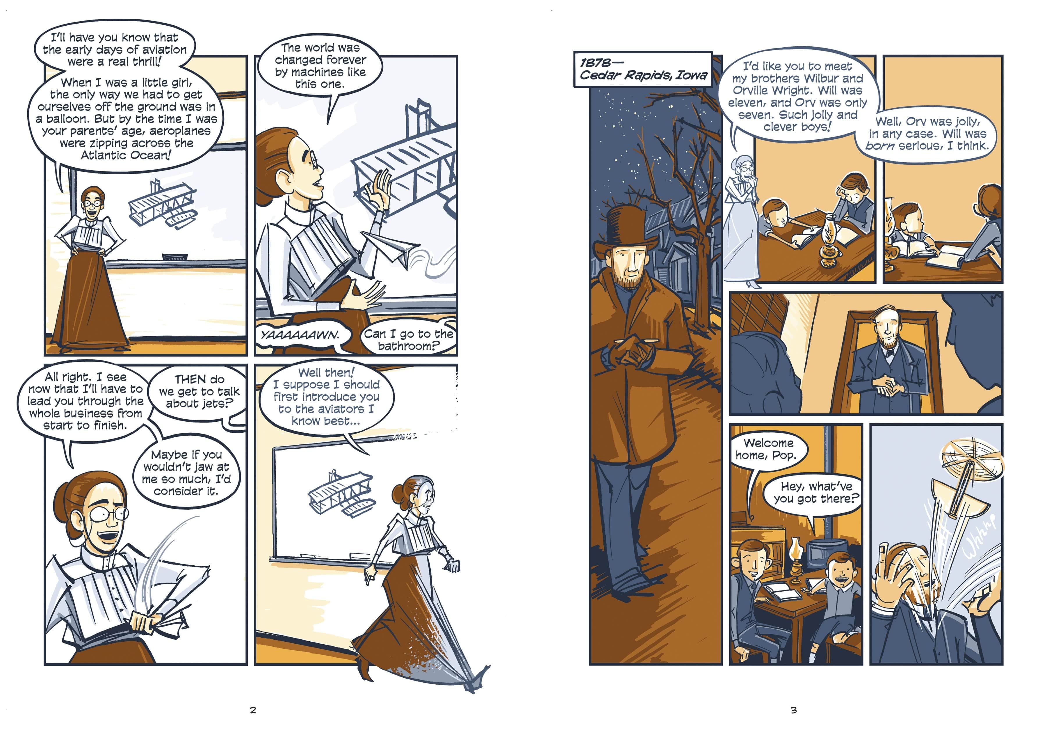 Science Comics - Flying Machines How the Wright Brothers Soared