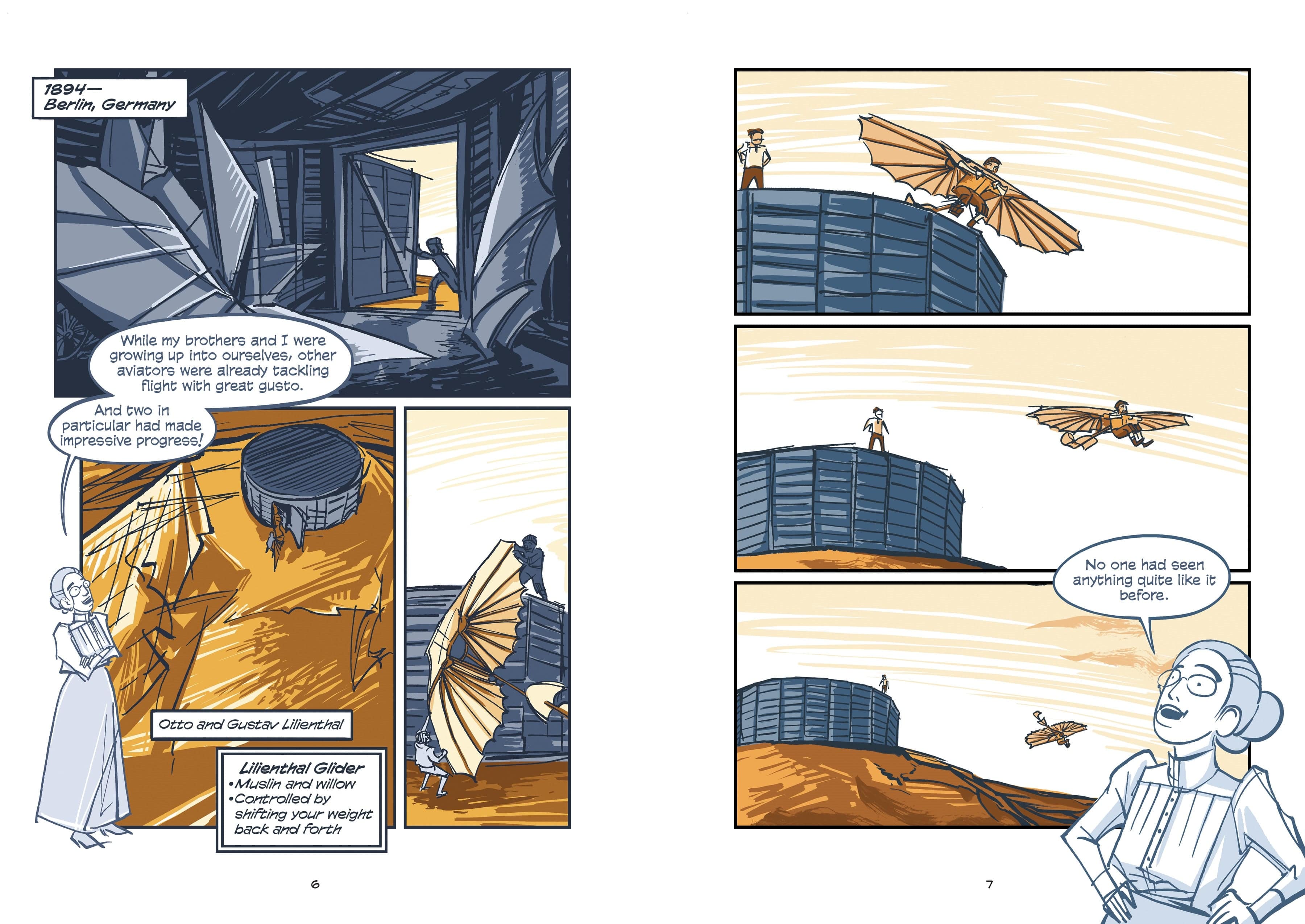 Science Comics - Flying Machines How the Wright Brothers Soared