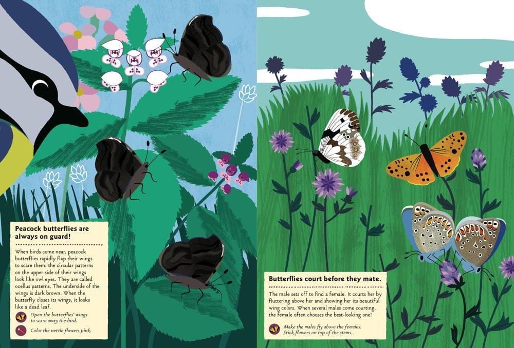 Butterflies of the World: My Nature Sticker Activity Book