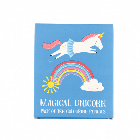 Magical Unicorn Colouring Pencils (Set of 10)