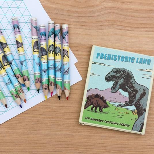 Prehistoric Land Colouring Pencils (Set of 10)