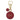 Key Ring - LOVE (RED) - Bimbo Concept
